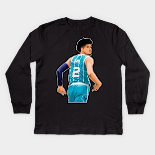 LaMelo Ball #2 After Shoots Kids Long Sleeve T-Shirt